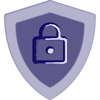 Icon representing protected identity verification