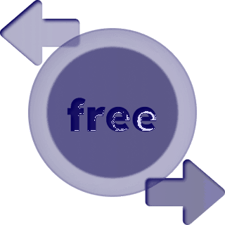 Icon representing free registration